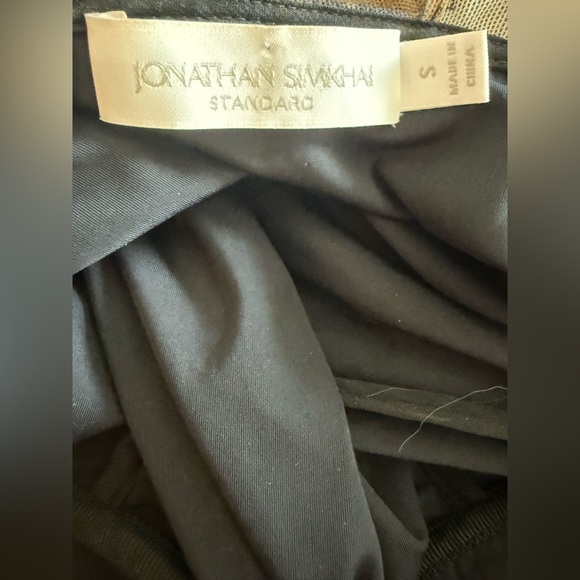 Jonathan Simkai Kai Ruched Leopard Print Dress Size S - Picture 5 of 6